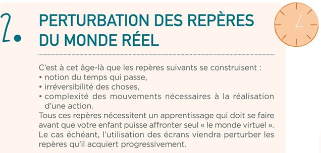 Perturbation des repères du monde réel